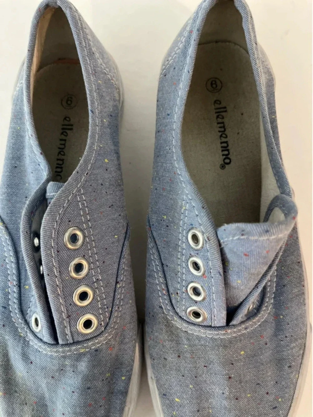 Womens Shoes Size 6 Denim Skater Streetwear Grunge Casual